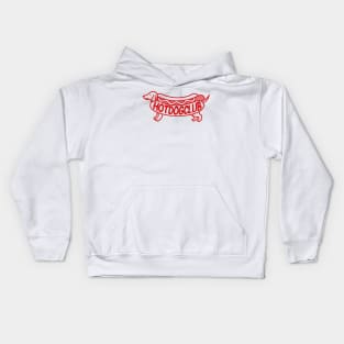 Hot dog club Kids Hoodie